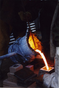 Image of casting ladle